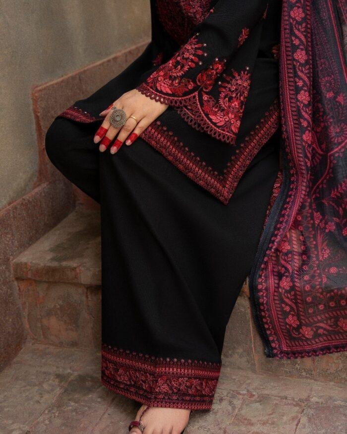 Hot Selling Shah-e-Karwa A Posh Pakistani Inspired 3 PCS Set - Image 2