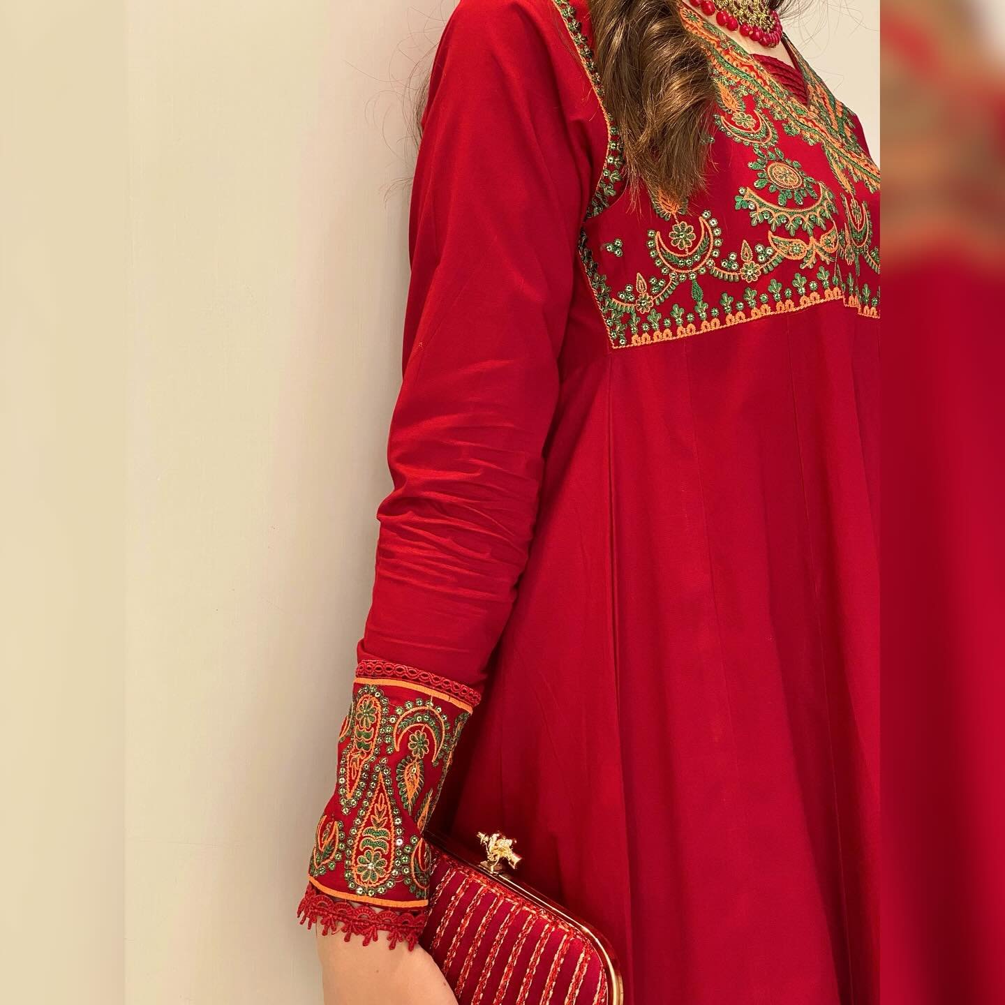 corneronline.pk_1755429300_3701121768519025775_47196921487 Noor-E-Huzifa - Anarkali Set for any Occasion - Image 2
